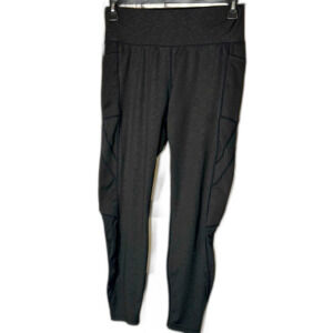 LA+ Image leggings herringbone self print sheer cutout size L